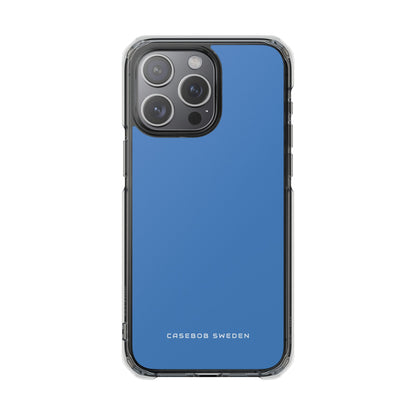 Dodger Blue iPhone 15 - Clear Impact Phone Case