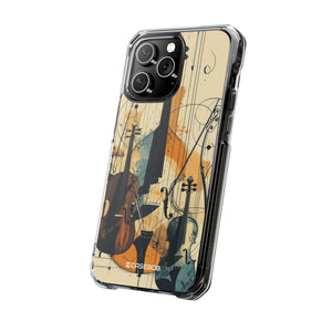 Strings in Motion - Phone Case for iPhone (Clear Impact - Magnetic)