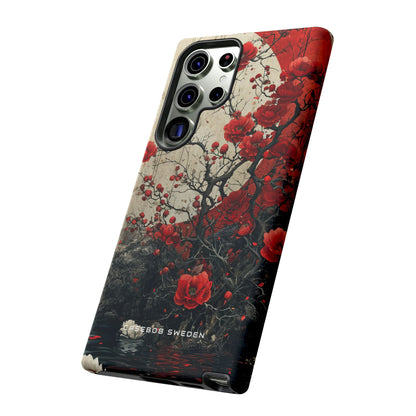 Zen Blossoms in Moonlight Samsung S23 - Tough Phone Case