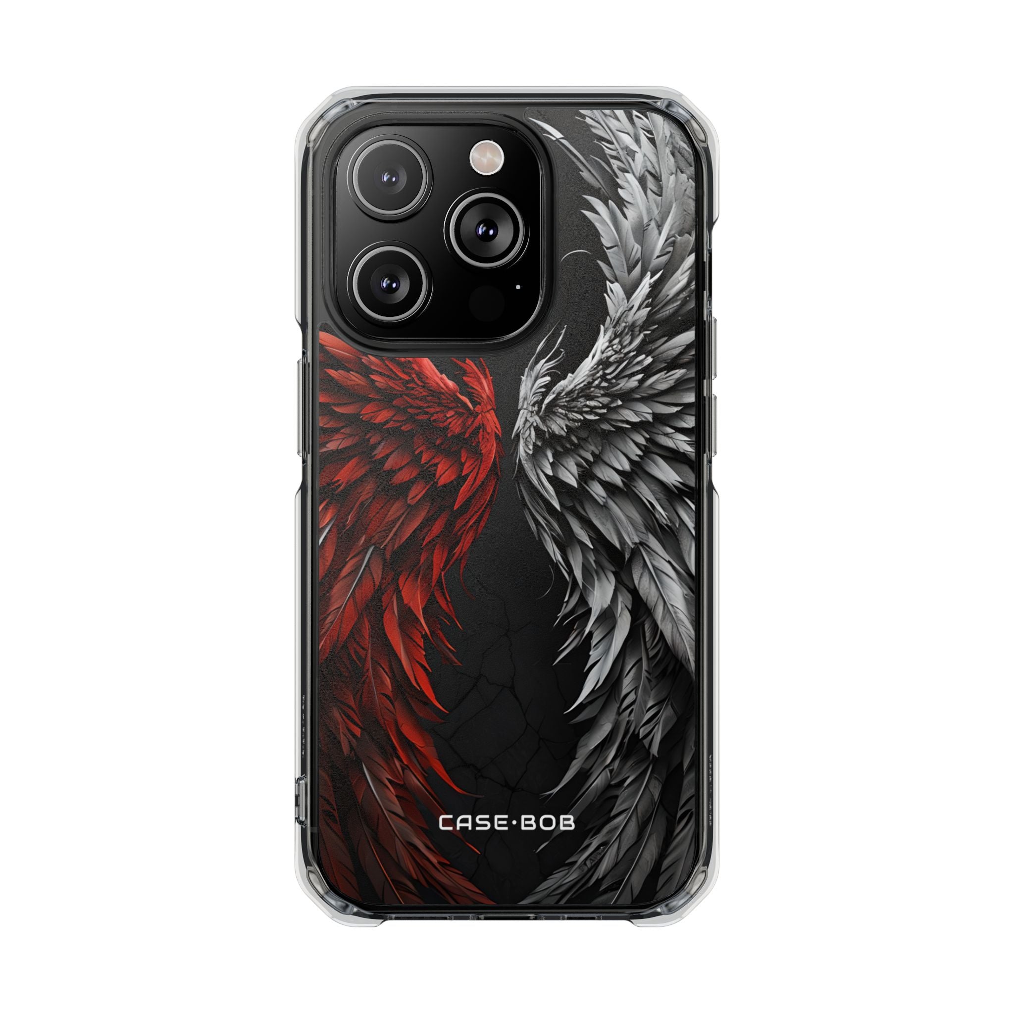 Crimson White Wings iPhone 14 Pro Case - Impact