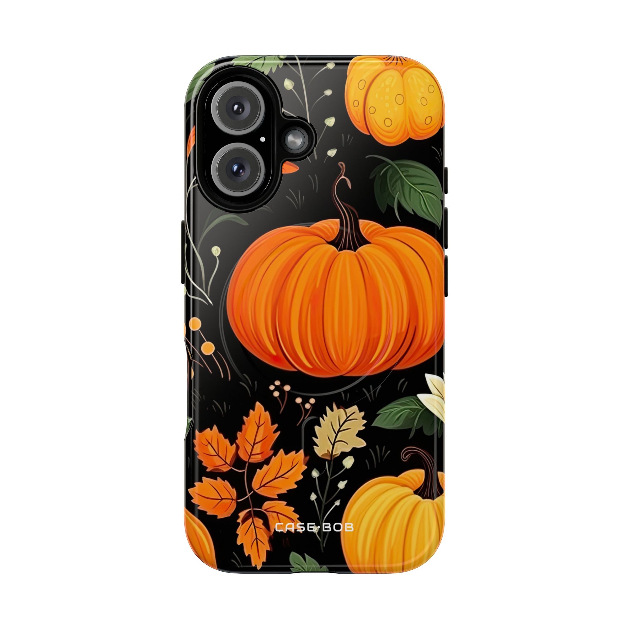 Pumpkin Glow iPhone 16 Case - Tough+