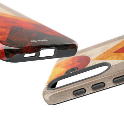 Sun Embraces Mountains - Samsung Case