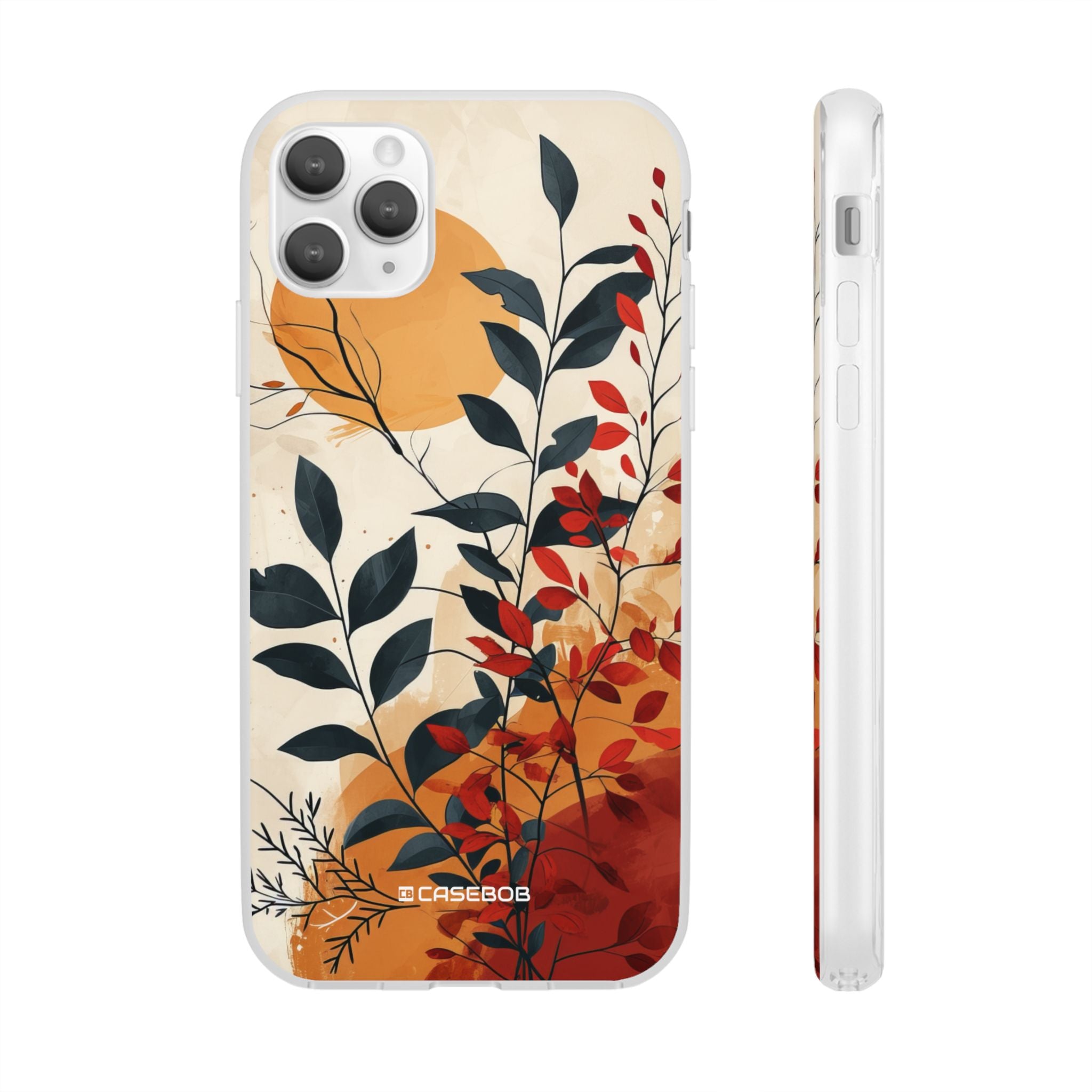 Botanical Serenity | Flexible Phone Case for iPhone