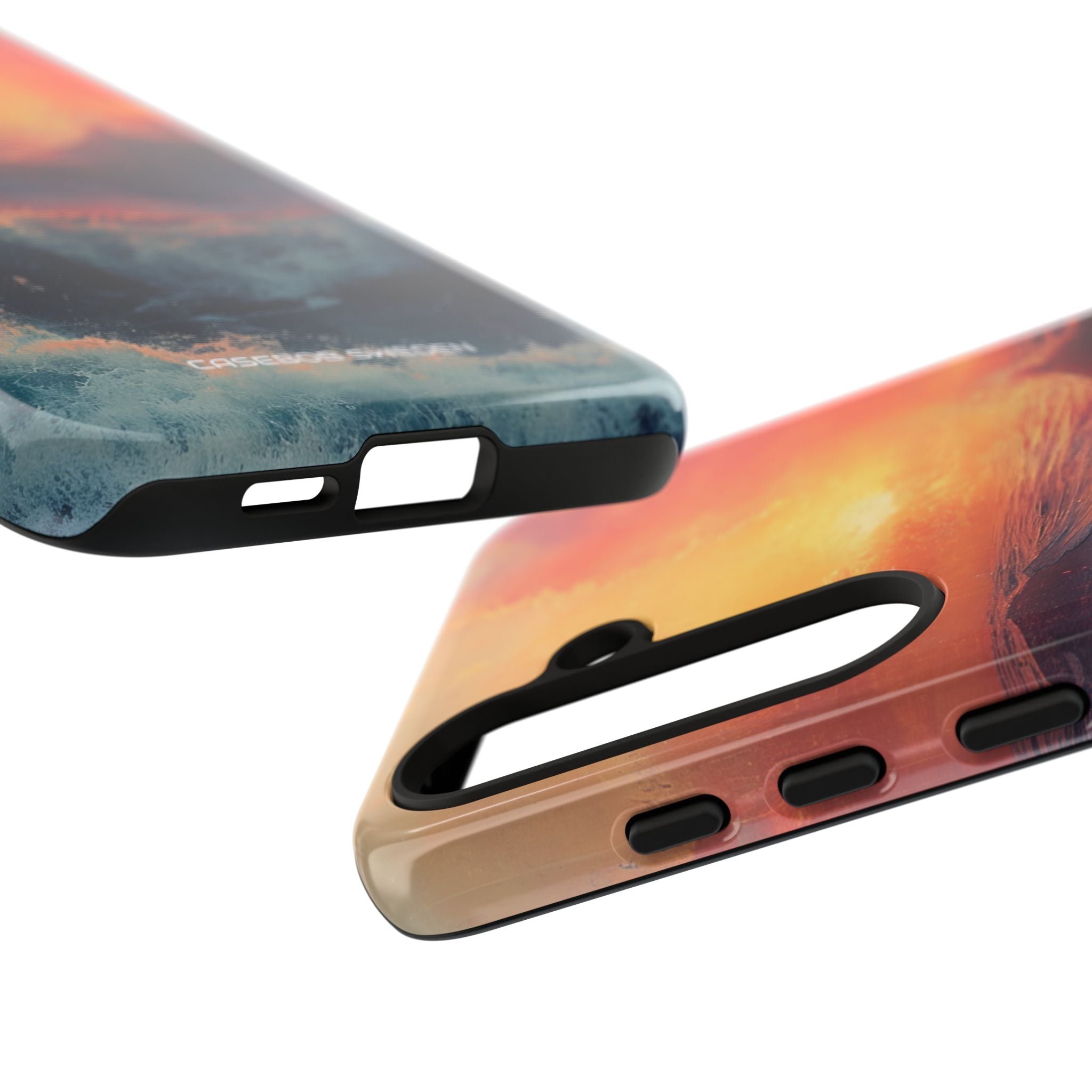 Ocean Sunset Waves - Tough Samsung S24 Phone Case