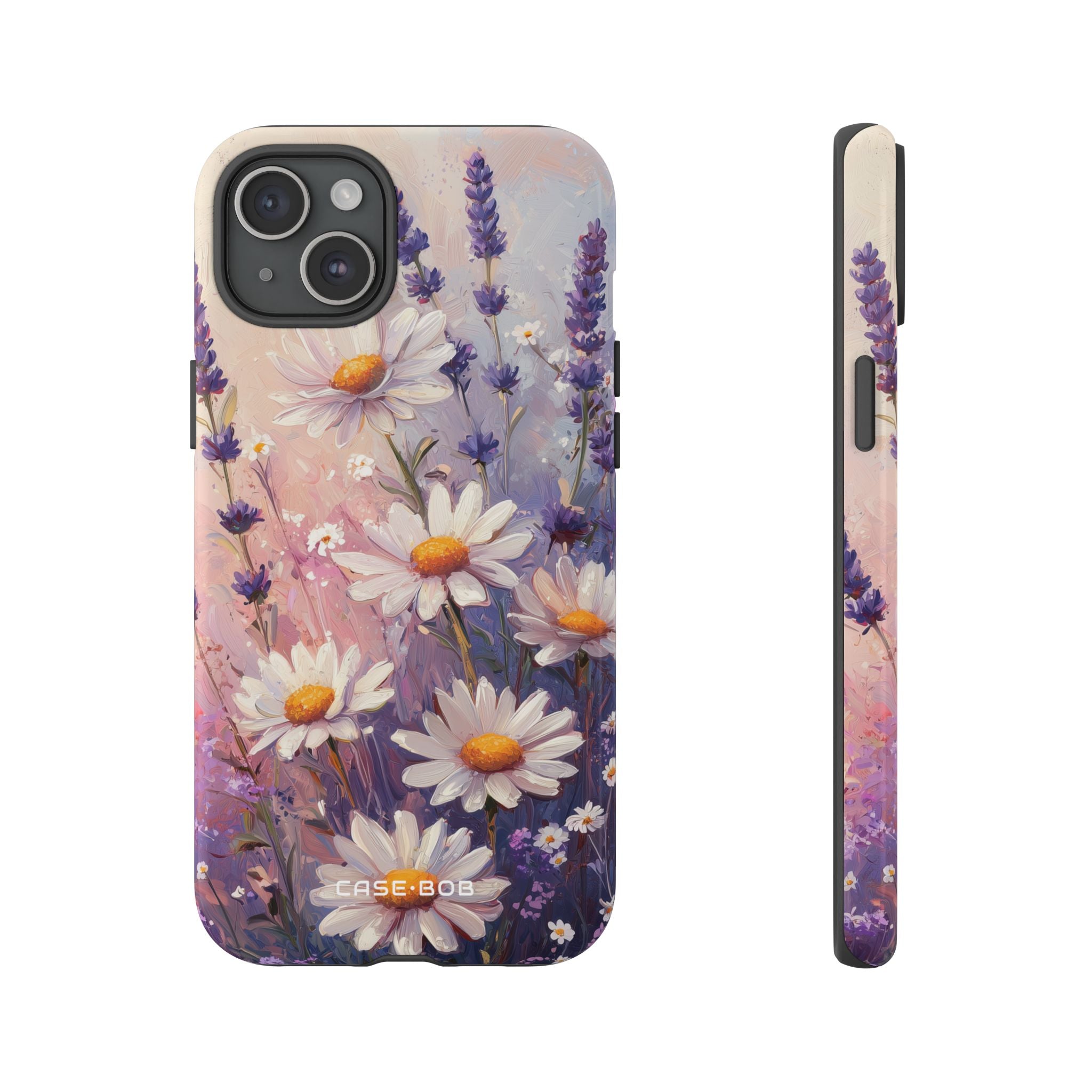 Daisy Lavender Bloom iPhone 15 Plus Case - Tough