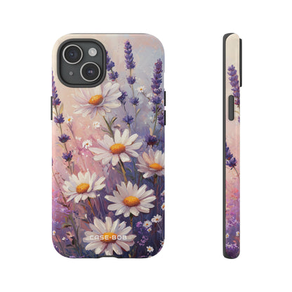Daisy Lavender Bloom iPhone 15 Plus Case - Tough