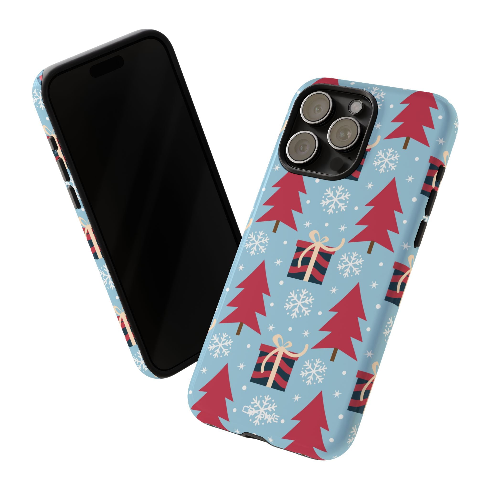 Christmas Trees Shine - iPhone Case