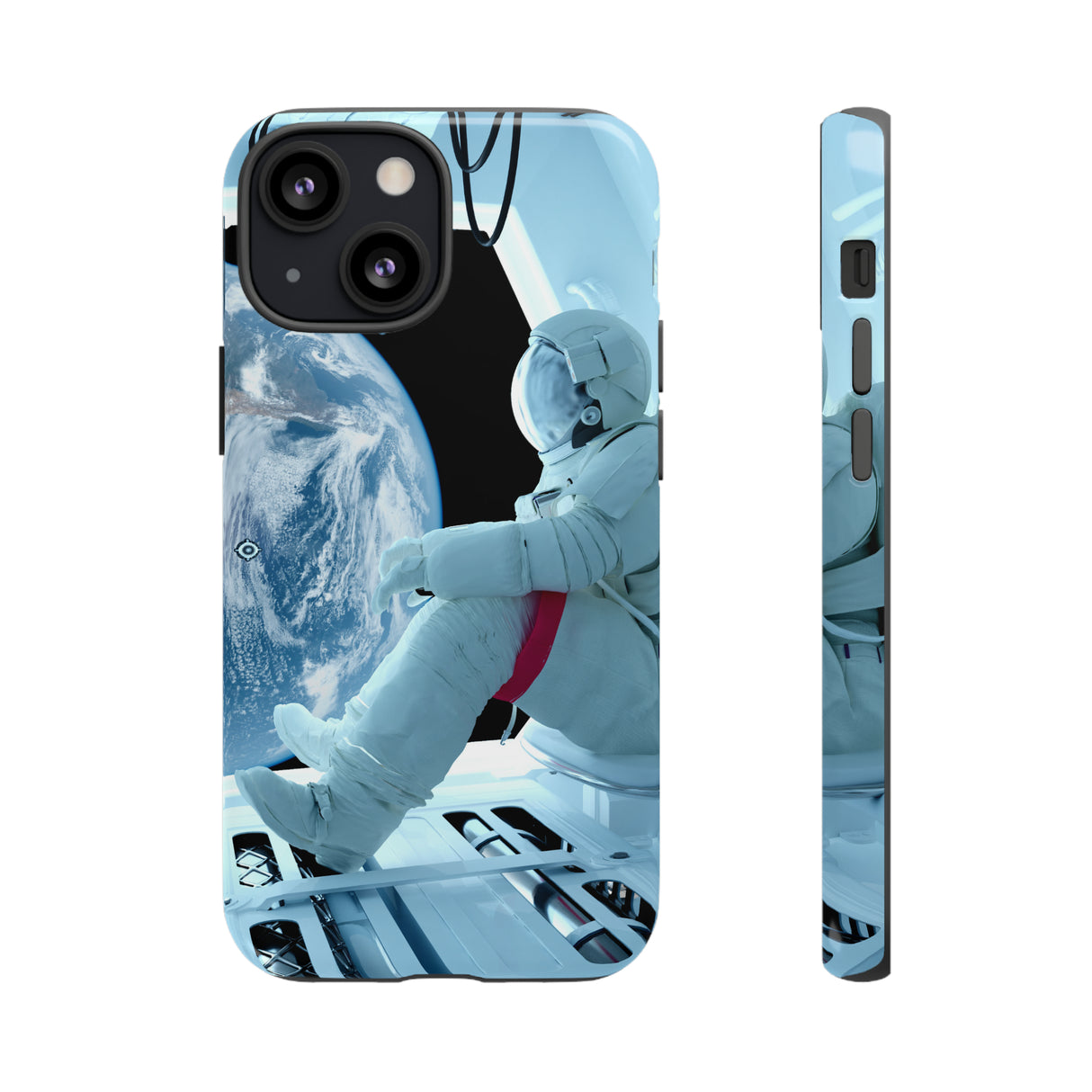 Astronaut inside Shuttle - Protective Phone Case