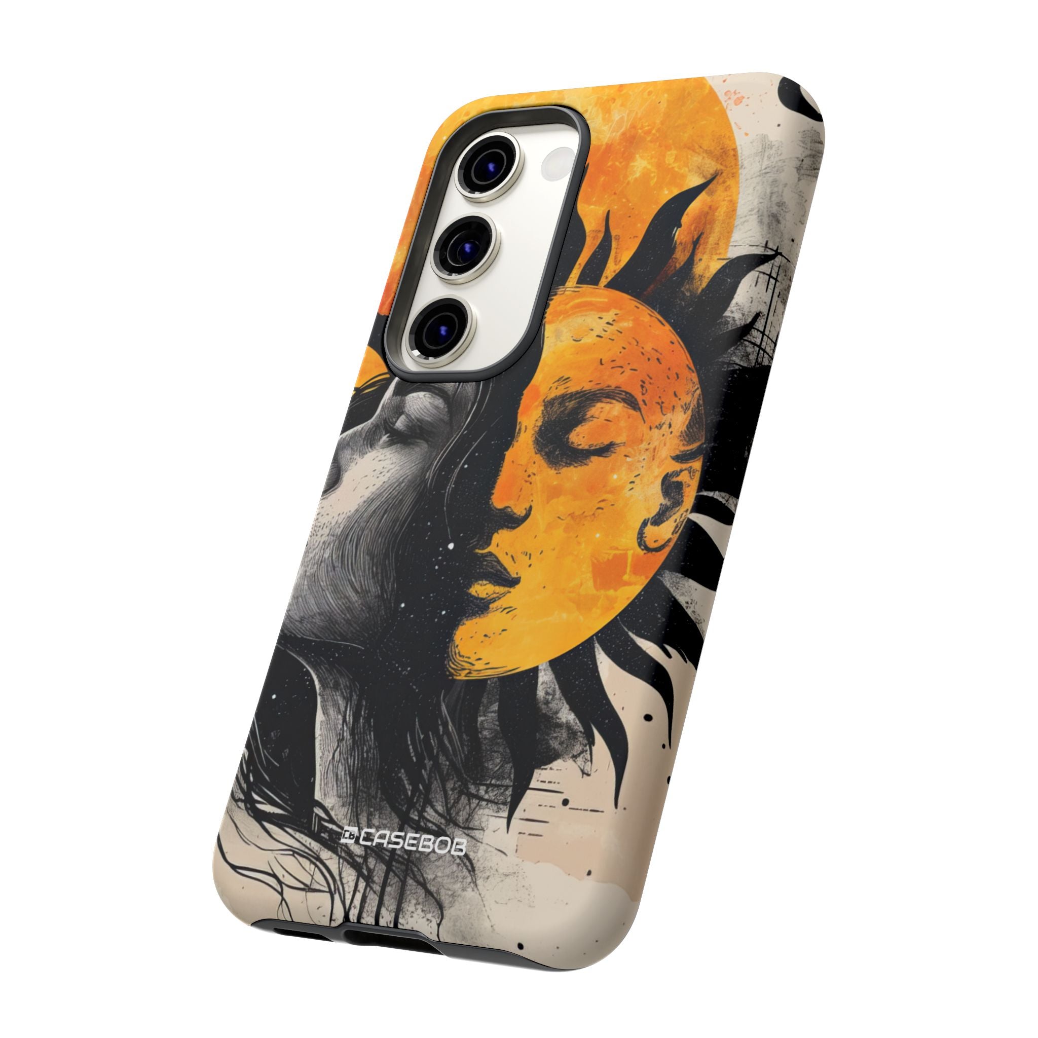 Sunlit Duality | Protective Phone Case for Samsung Galaxy