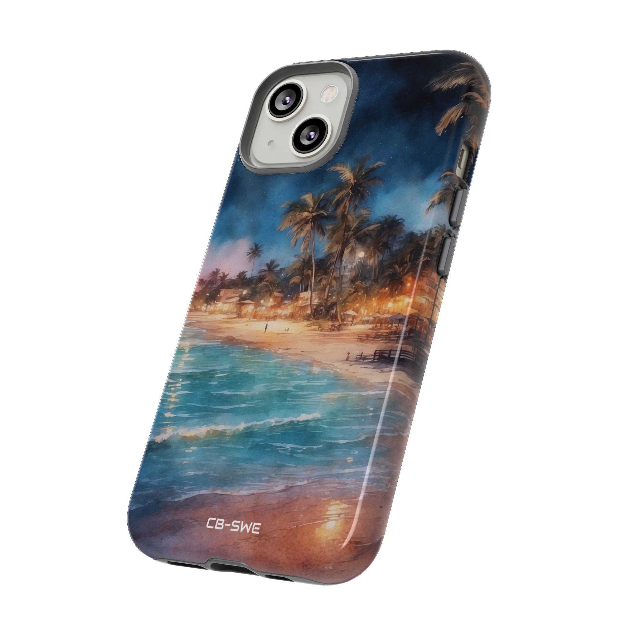 Moonlight Dances Water - iPhone Case