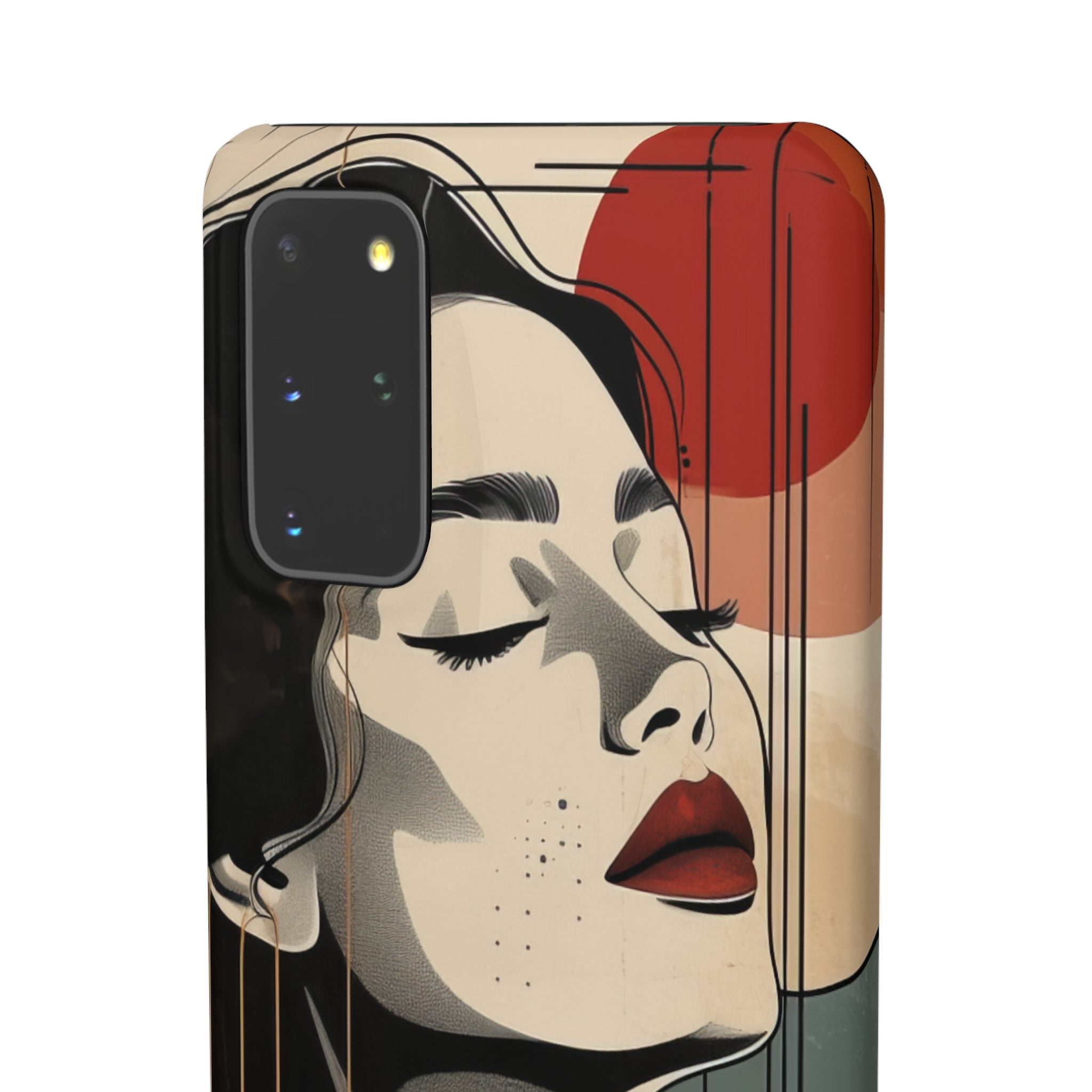 Geometric Serenity | Slim Phone Case for Samsung