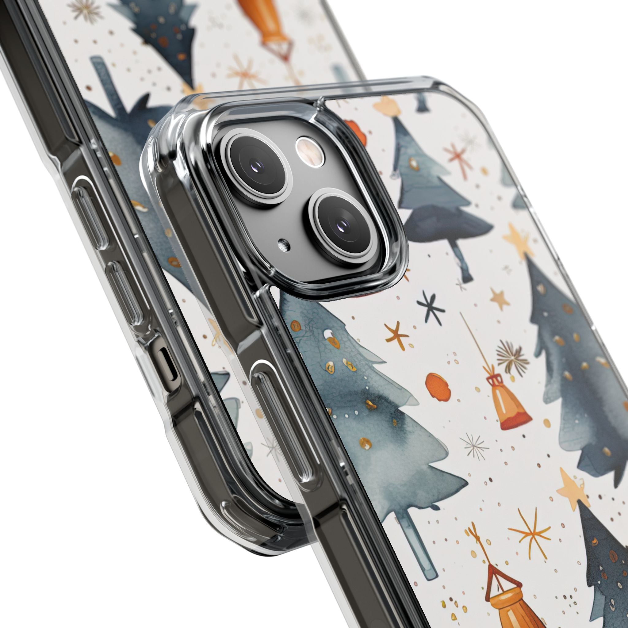 Christmas Trees Dance iPhone Case - Impact