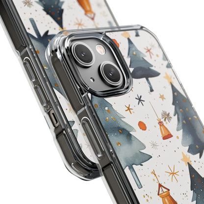 Christmas Trees Dance iPhone Case - Impact