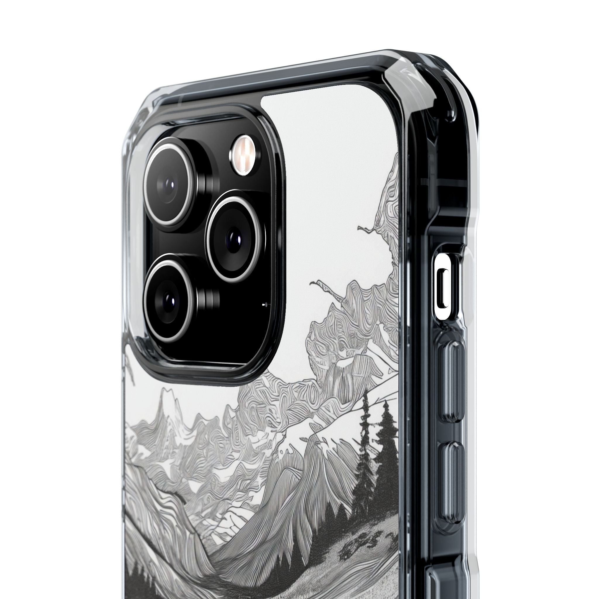 Monochrome Serenity - Phone Case for iPhone