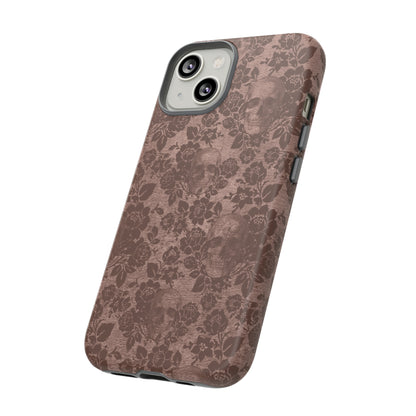 Firegrunge Gothic Flower - Protective Phone Case