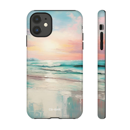 Waves Glistening Softly - iPhone Case