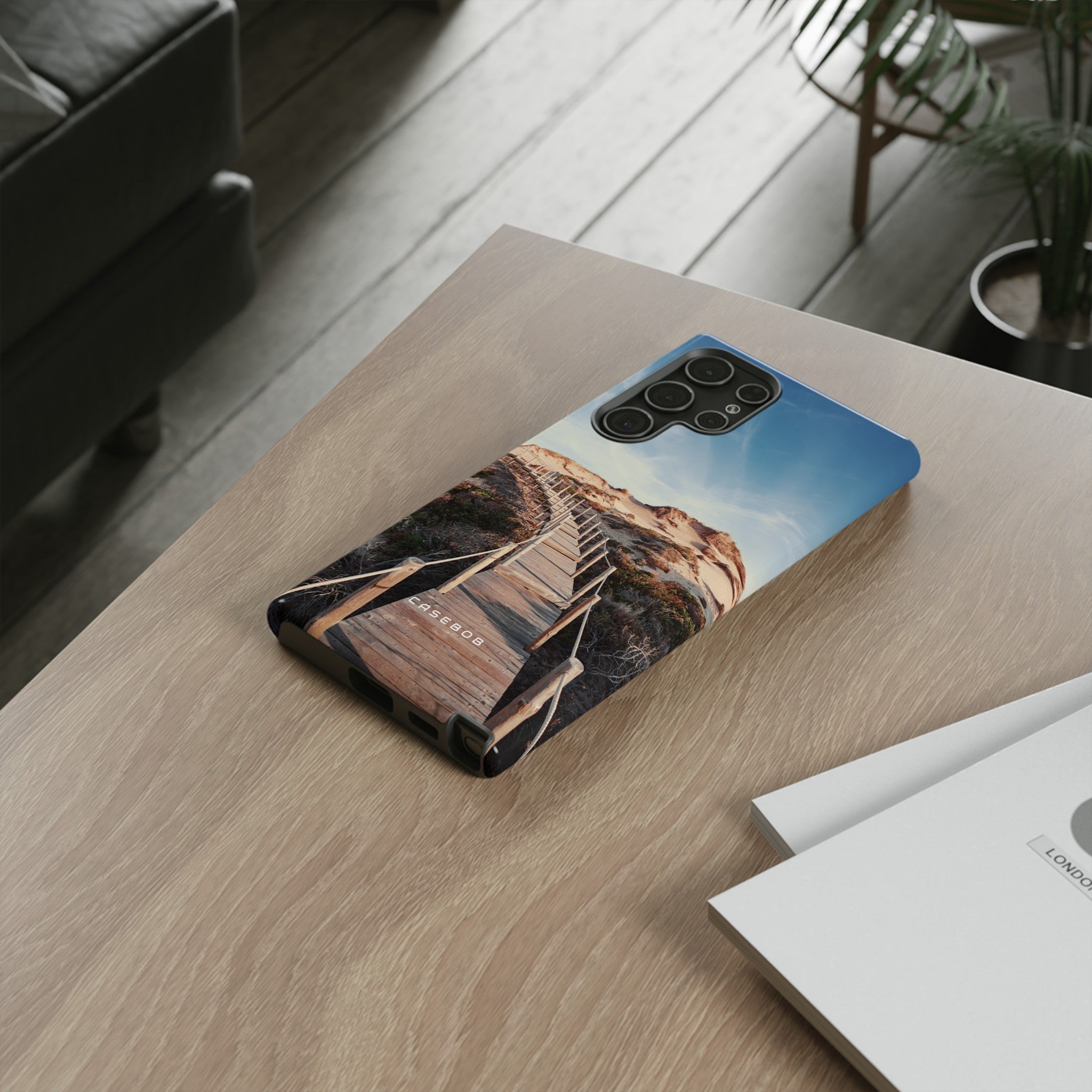 Wooden walkway - Protective Phone Case