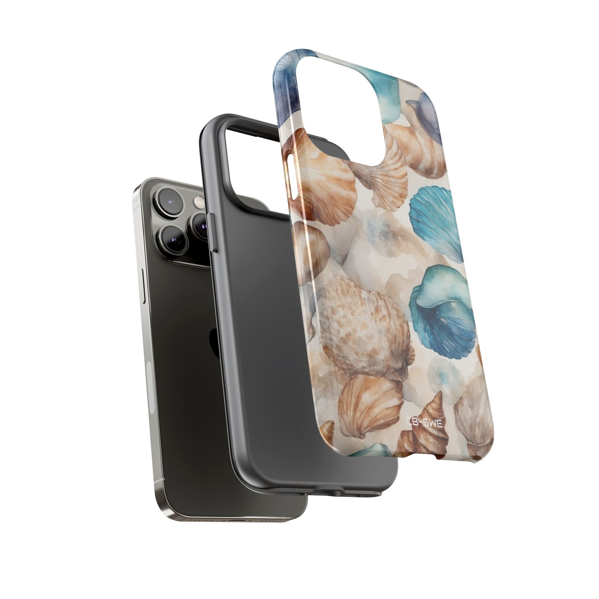 Seashells Embrace Shore - iPhone Case