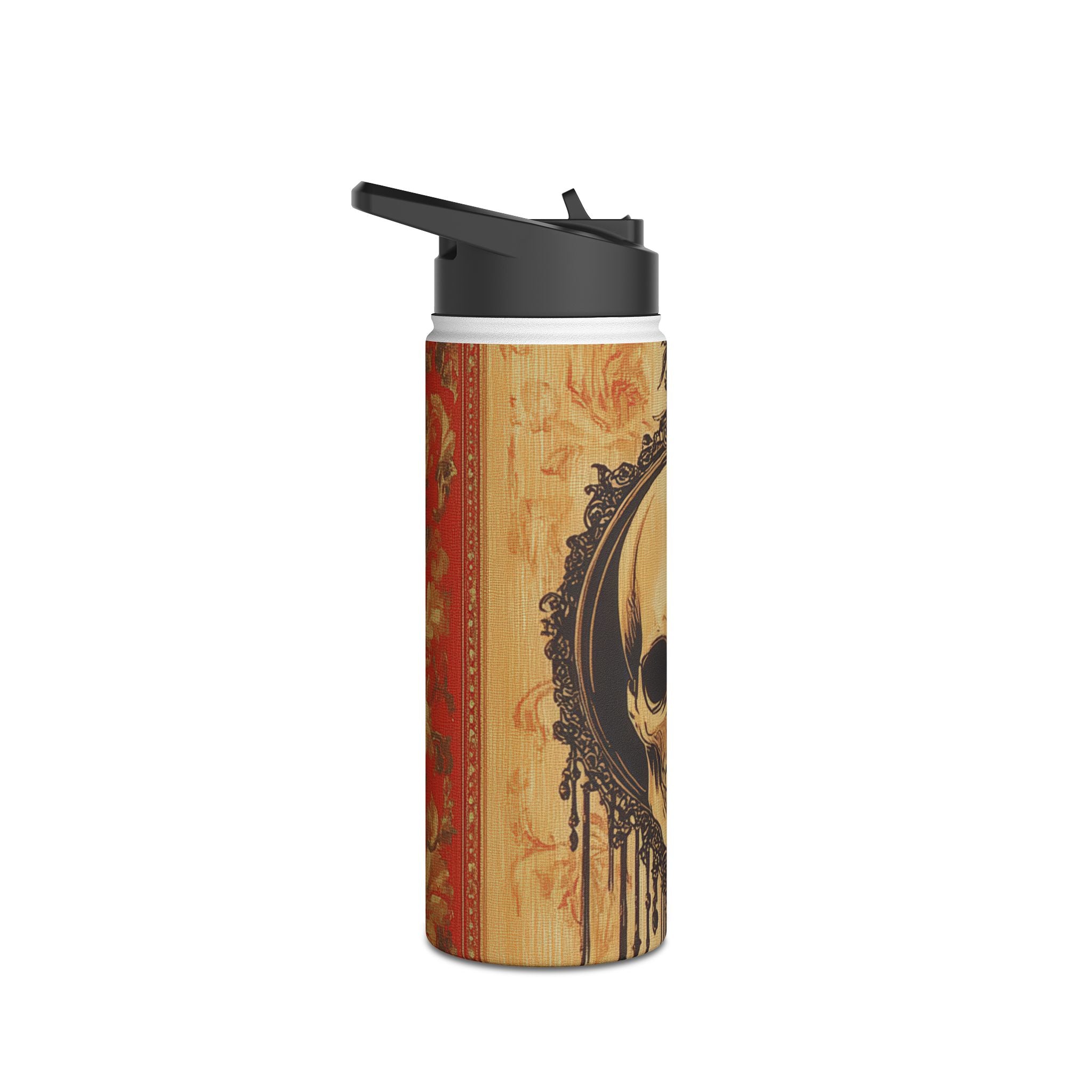 Skull Eclipse - Ruostumattomasta teräksestä valmistettu vesipullo