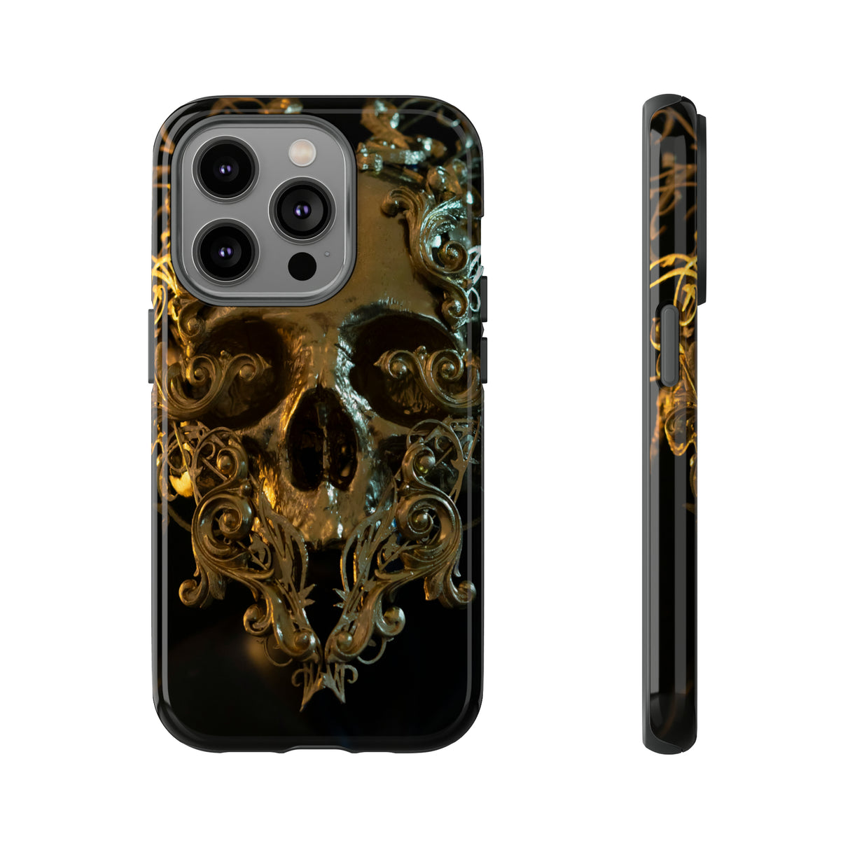 Golden Skull Trooper - Protective Phone Case