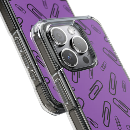 Paperclips Dance Playfully iPhone Case - Impact