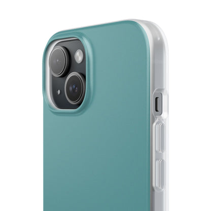 Cadet Blue iPhone 15 - Flexi Phone Case