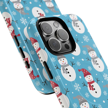 Snowman Parade iPhone 16 Pro Max Case - Tough+