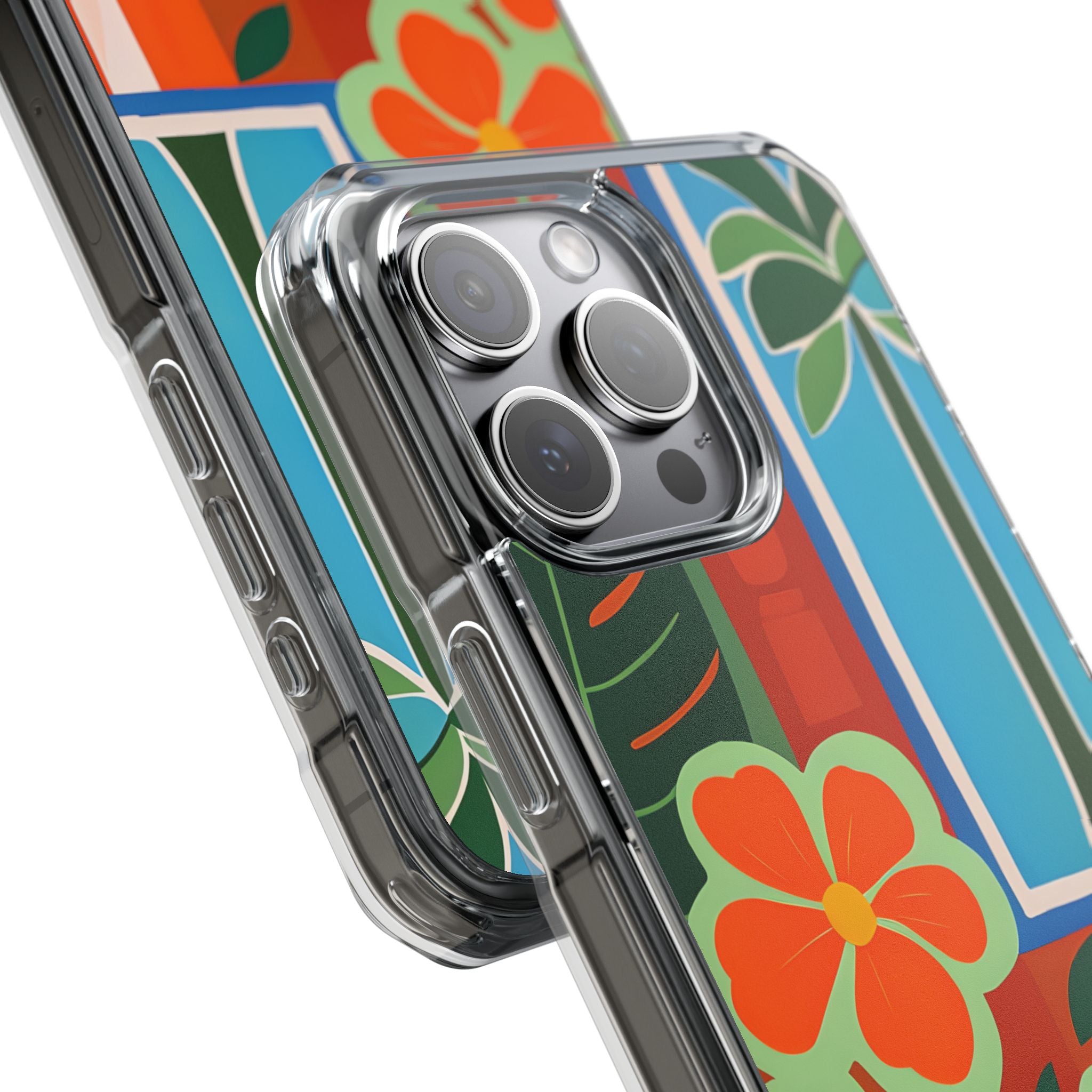 Tropical Geometry Harmony iPhone Case - Impact