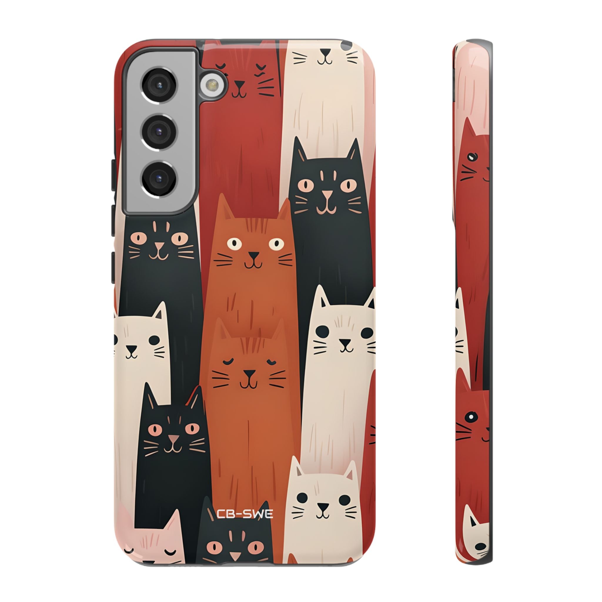 Whimsical Cat Assembly - Samsung Case