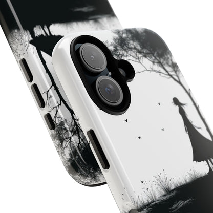 Cliffside Silhouette iPhone 16 Plus Case - Tough