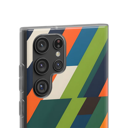 Diagonal Blaze Samsung S22 Ultra Case - Soft