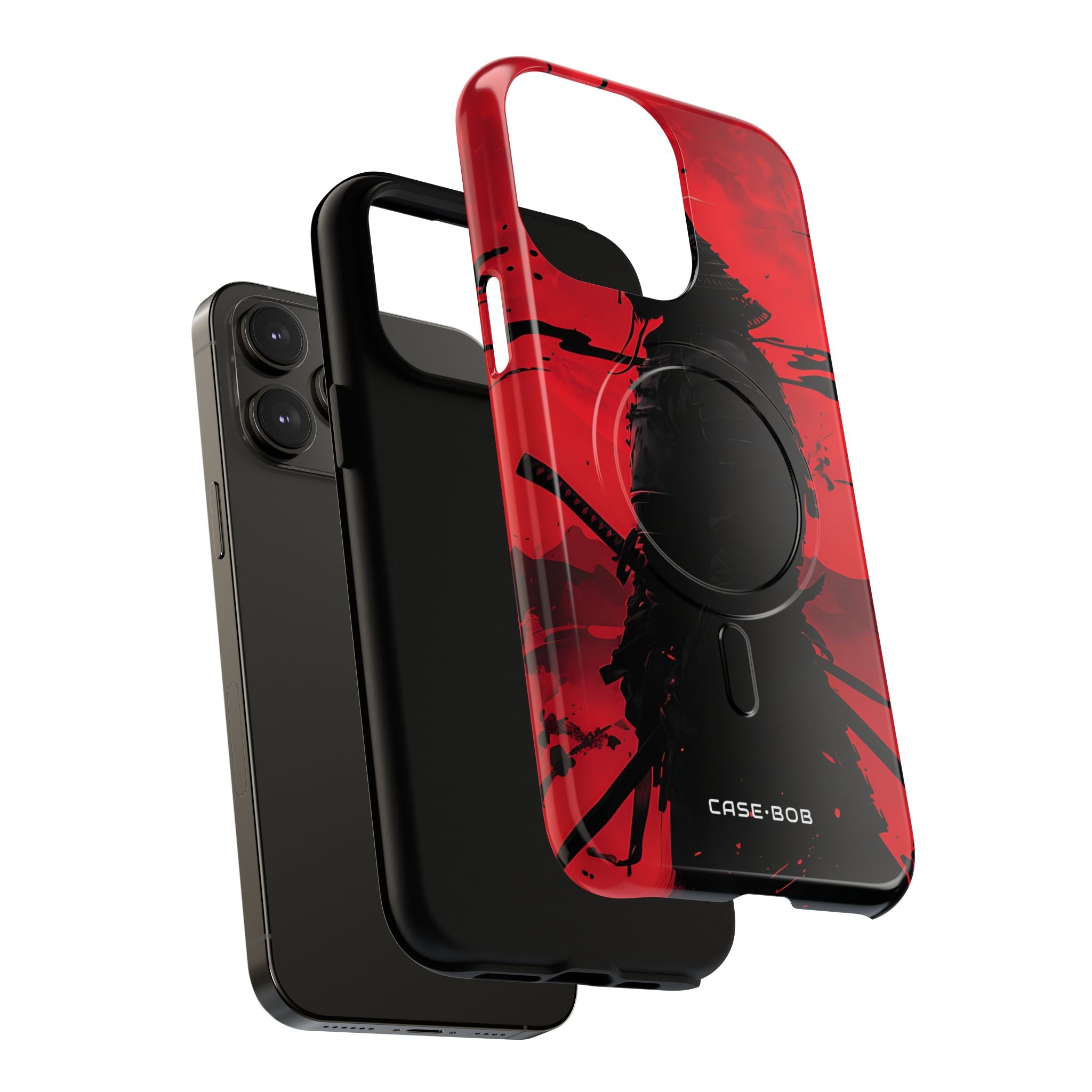 Crimson Samurai iPhone 14 Pro Max Case - Tough+