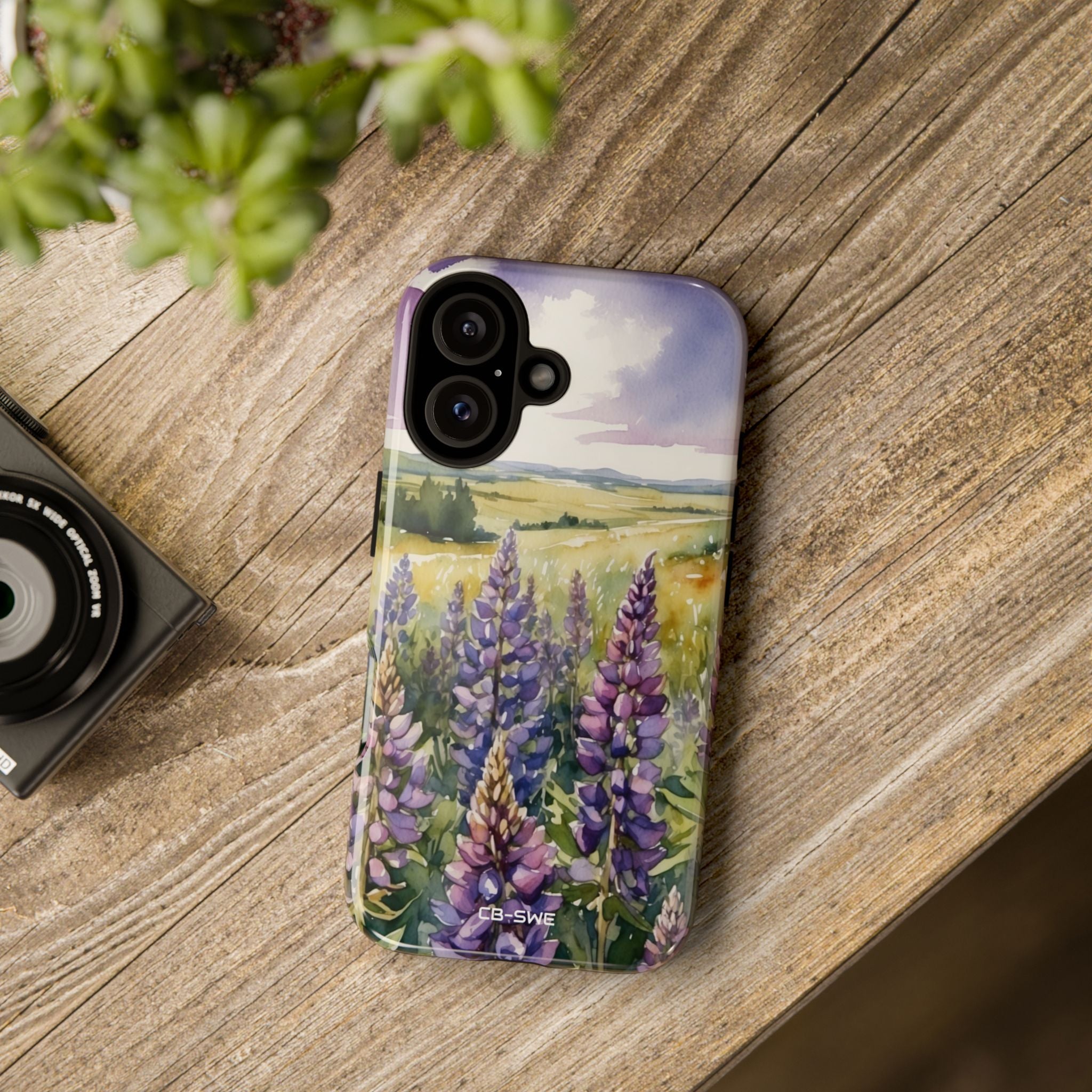 Lupins Dance Light - iPhone Case