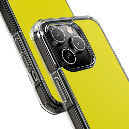 Titanium Yellow - Clear Impact Case for iPhone