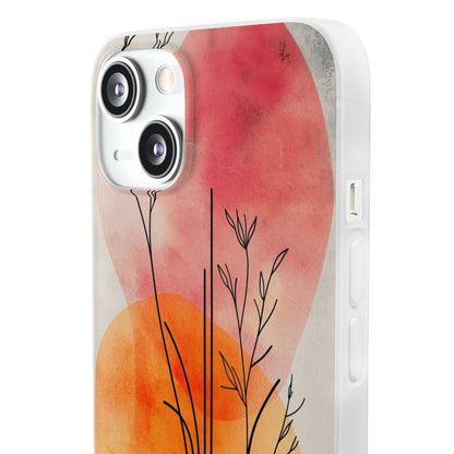 Curved Stem Sunset iPhone 13 - Soft