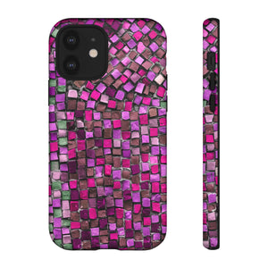 Purple Mosaic - Protective Phone Case