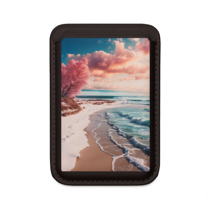 Pink Breeze Tree Wallet – MagSafe Ready