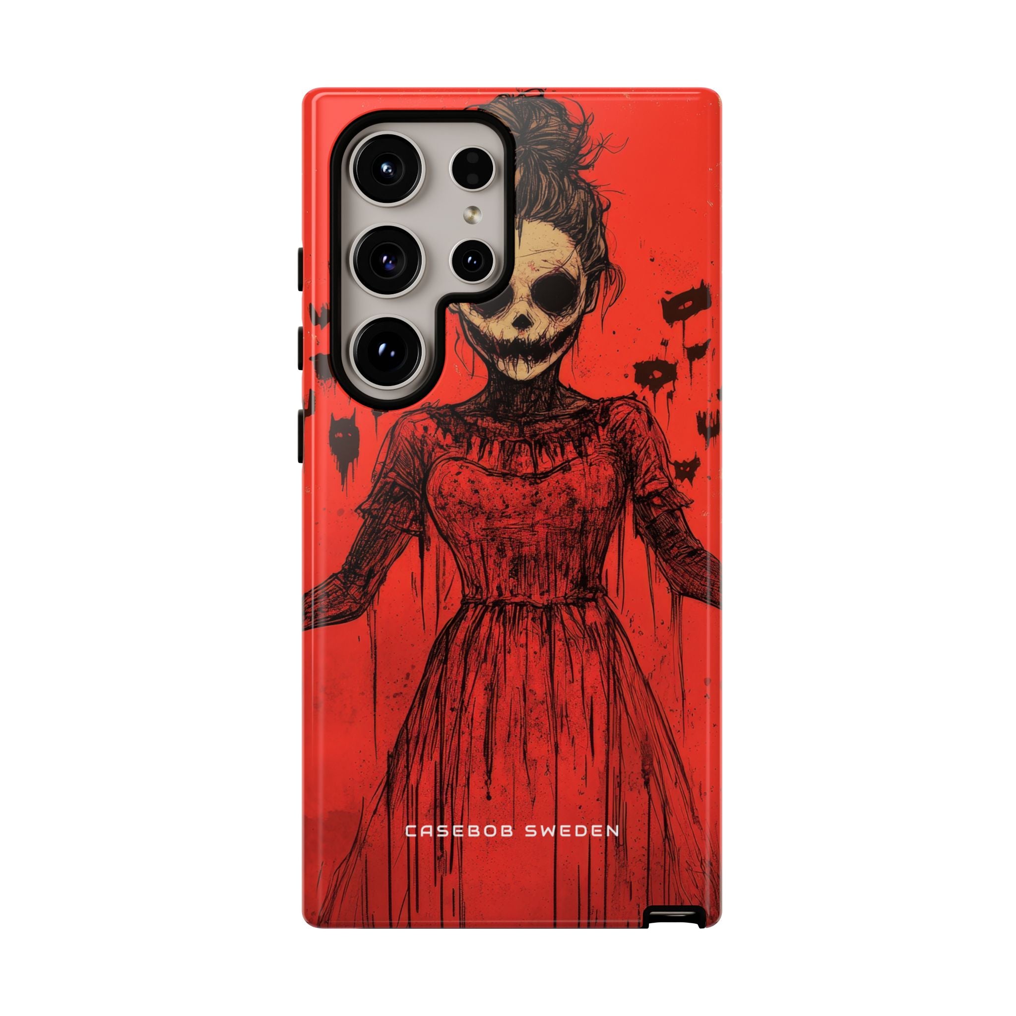 Haunting Scarlet Descent Samsung S24 - Tough Phone Case