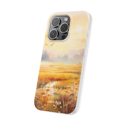 Glowing Sunrise iPhone 15 Pro Case - Soft