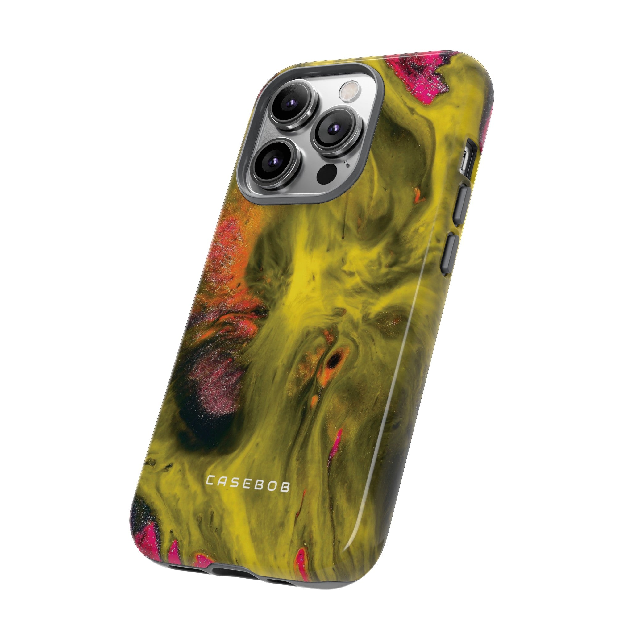 Yellow Ink Art - Protective Phone Case