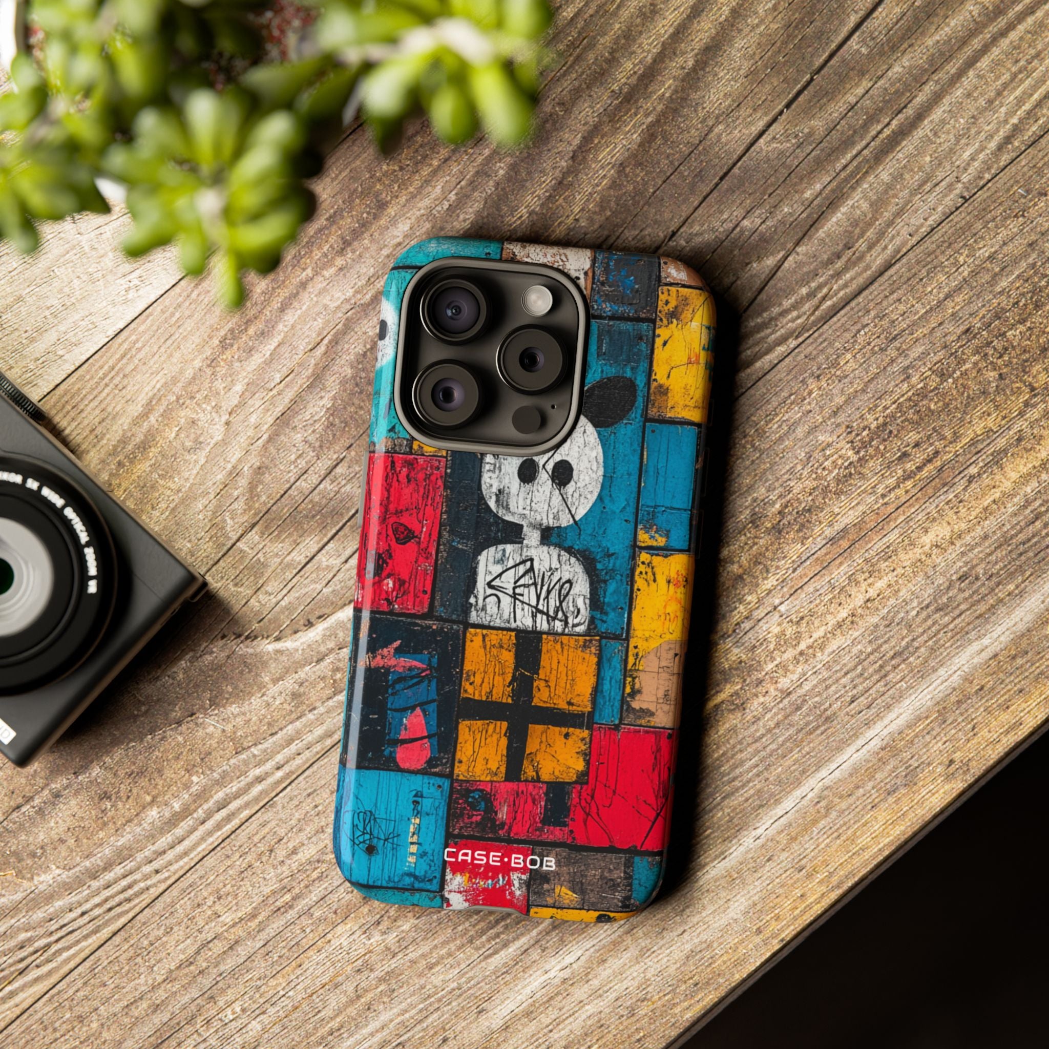 Mickey Mosaic iPhone 15 Pro Case - Tough