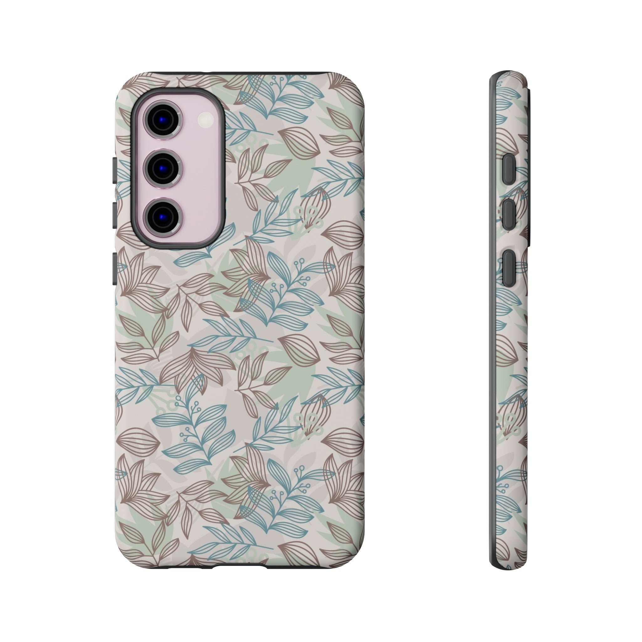 Minty Leaf - Protective Phone Case