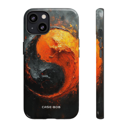 Molten Yin-Yang iPhone 13 Case - Tough