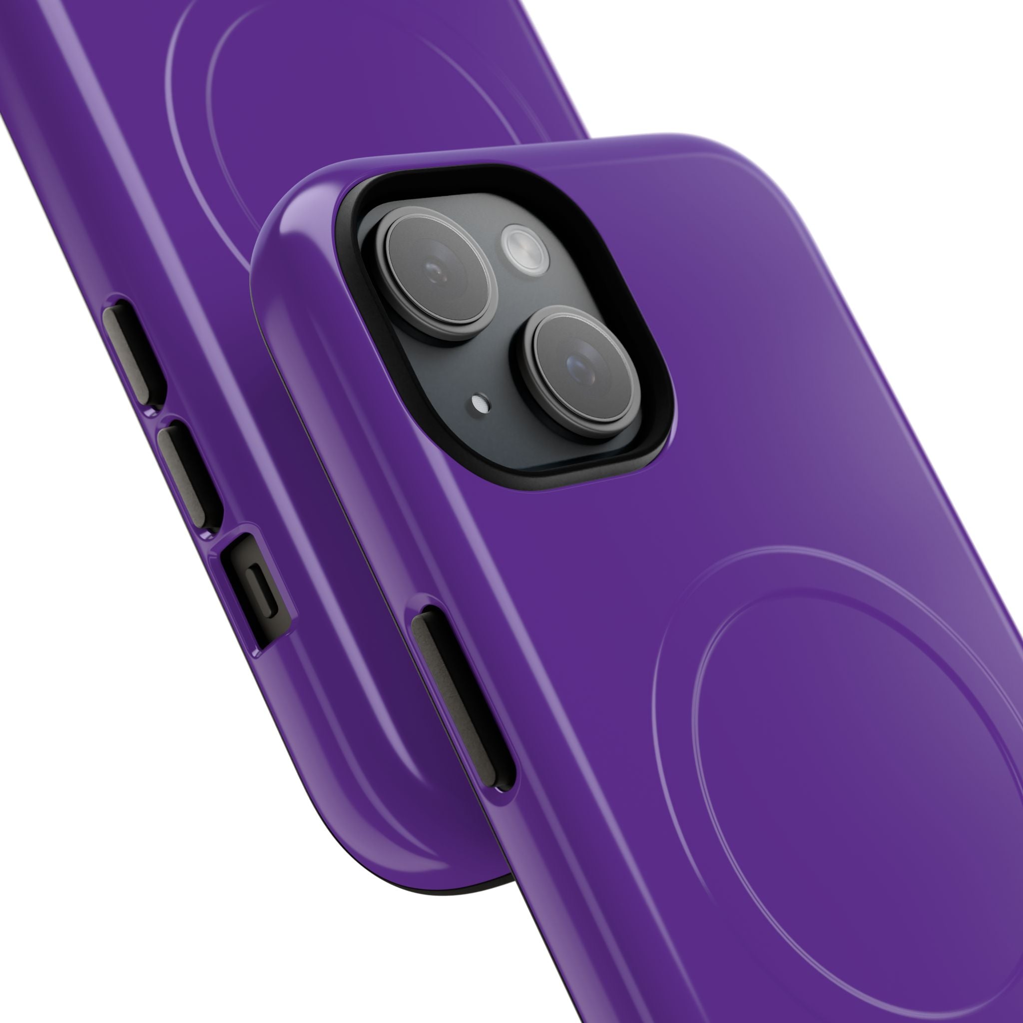 Mystic Purple Aesthetic iPhone 15 | Tough+ Phone Case