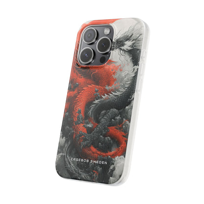 Zen Dragon Harmony iPhone 15 - Flexi Phone Case