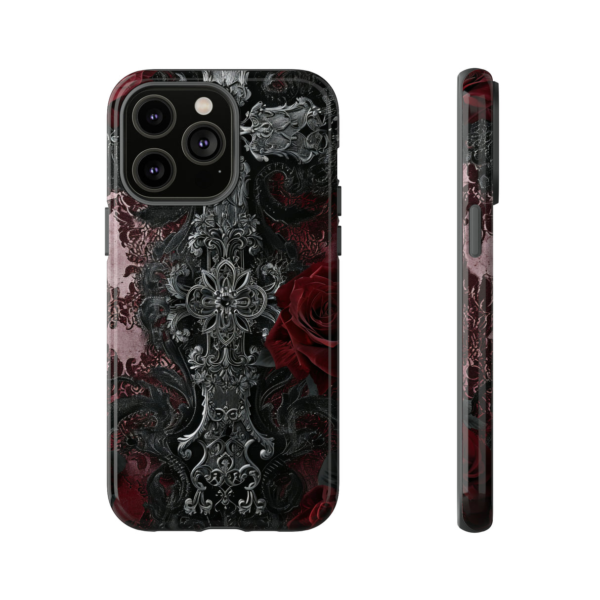 Lace and Velvet Gothic - Protective Phone Case