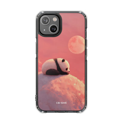 Moonlit Panda Dreams iPhone Case - Impact