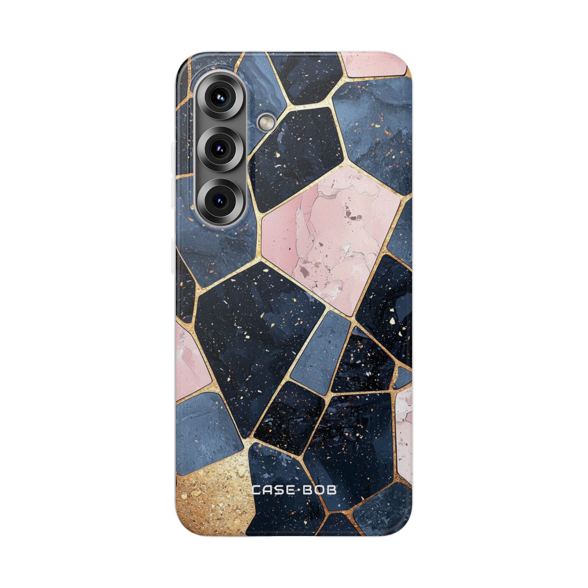 Golden Mosaic Samsung S25 Case - Soft