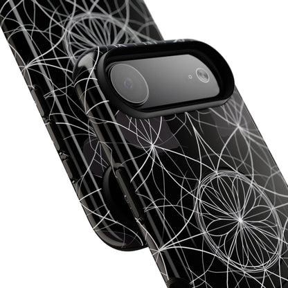 Radiant Petal Orbit iPhone 17 Air Case - Tough+