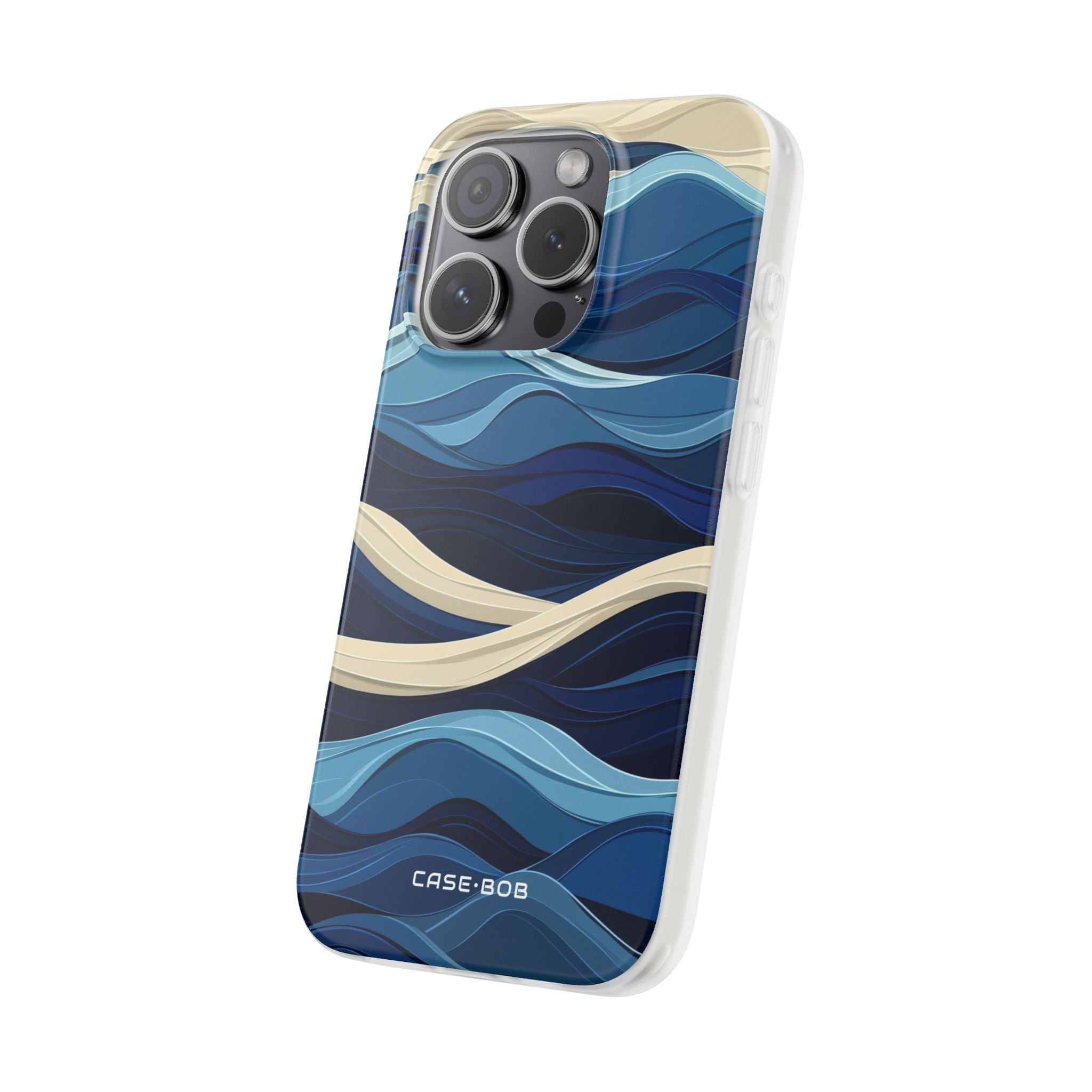 Ocean Rhythm iPhone 15 Pro Case - Soft